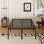 Structure de lit 22 po avec pieds d'angle arrondis-540726827