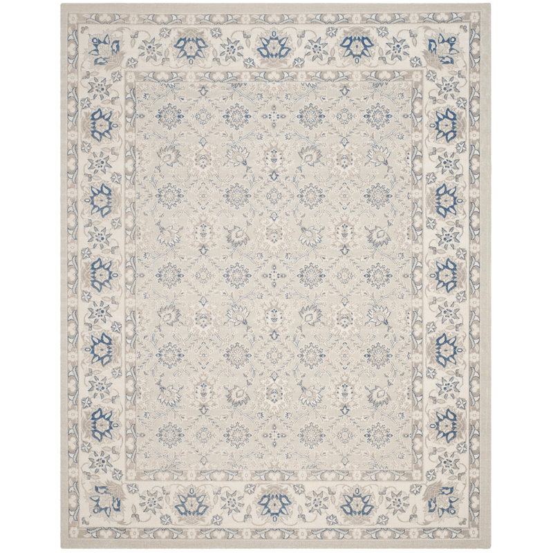 Gaume Abstract Hand Woven Area Rug, Rectangle 201 x 274 cm