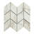 Famed 3" x 6" Porcelain Chevron Mosaic Tile