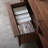 Black walnut TV cabinet-105982098