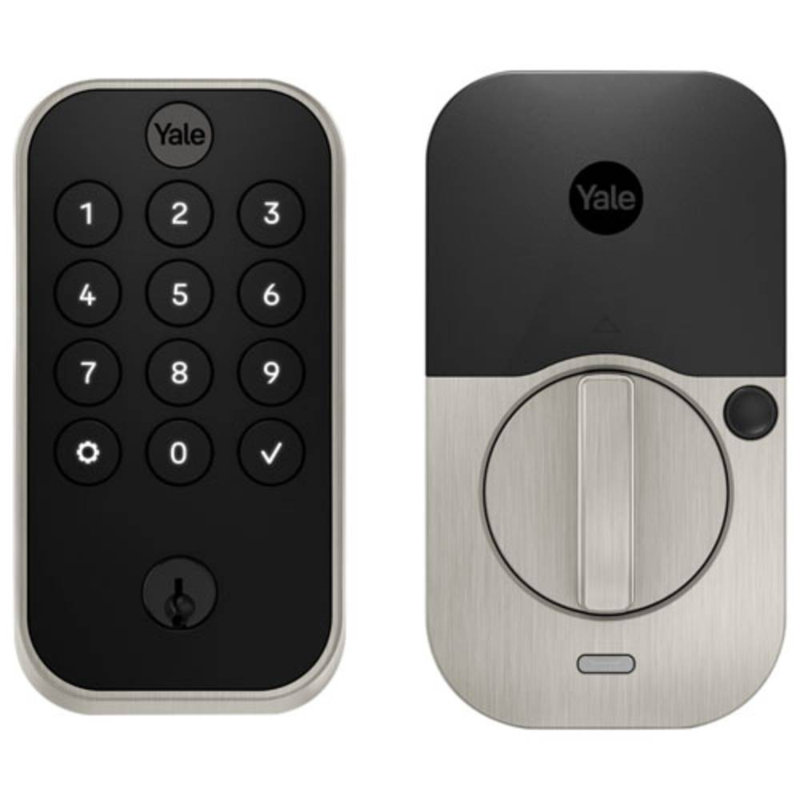 Verrou intelligent à 2 clés Yale Assure Lock, Suède noir