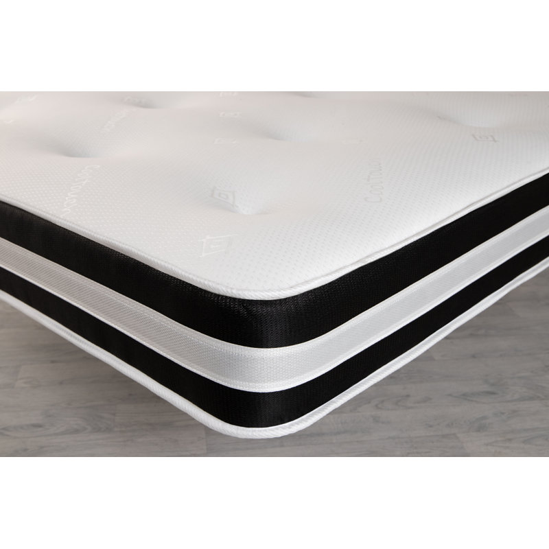 Borrego Symple Stuff Open Coil Mattress, Kingsize (5')