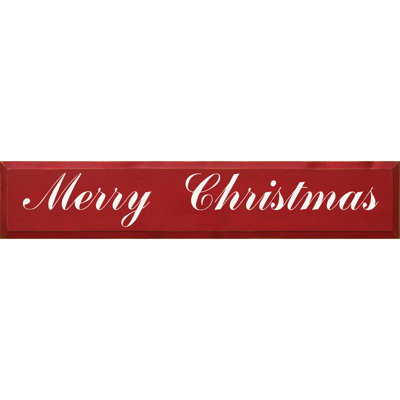 « merry christmas », plaque d’art textuel