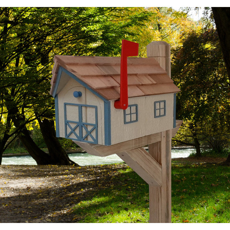 Amish Mailbox, Handmade, Barn Style Mailbox