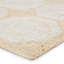Fiorita Natural Geometric Light Beige/ White Area Rug-2060388366