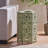 Side Table With Sunburst Cut Out Design-457515369