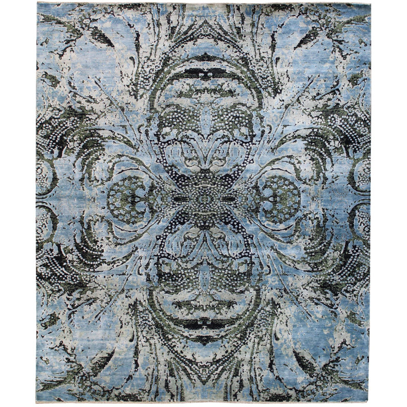 Art Nouveau One-of-a-Kind 7'11" X 9'10" Area Rug