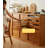 Light Luxury Style Large Capacity Rubberwood Sideboard