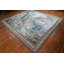 Tapis de tapisserie de style français 7 x 8 en laine tissée, tapis d'art mural européen, décoration intérieure classique élégante