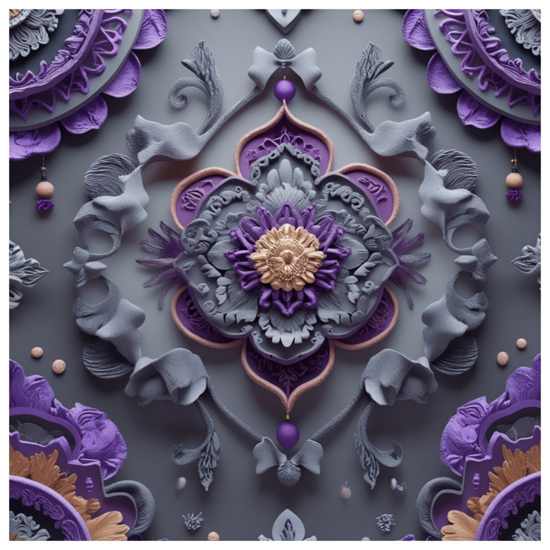 Tapis de bain Ornate, L 34 po x L 21 po