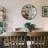 16 Inch Metal Round Bathroom Mirror