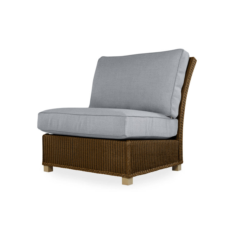 Hamptons Outdoor Lounge Chair, Bark, Cottage Pepper