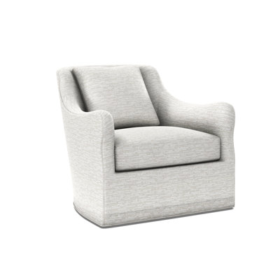 Arcadia Sculpted Arm Swivel Chair