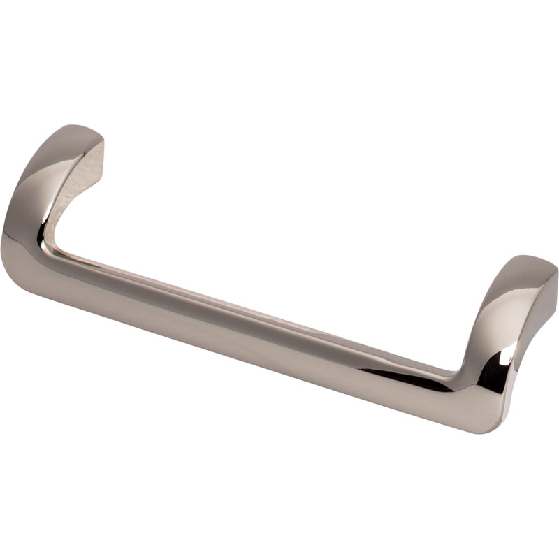 Kentfield Drop Handle, 5 1/16" Center to Center, Polished Nickel