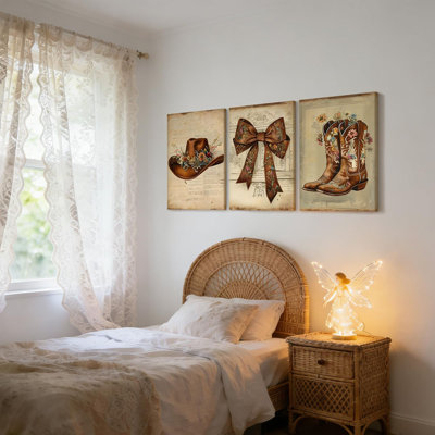 3 Piece Wrapped Canvas Print