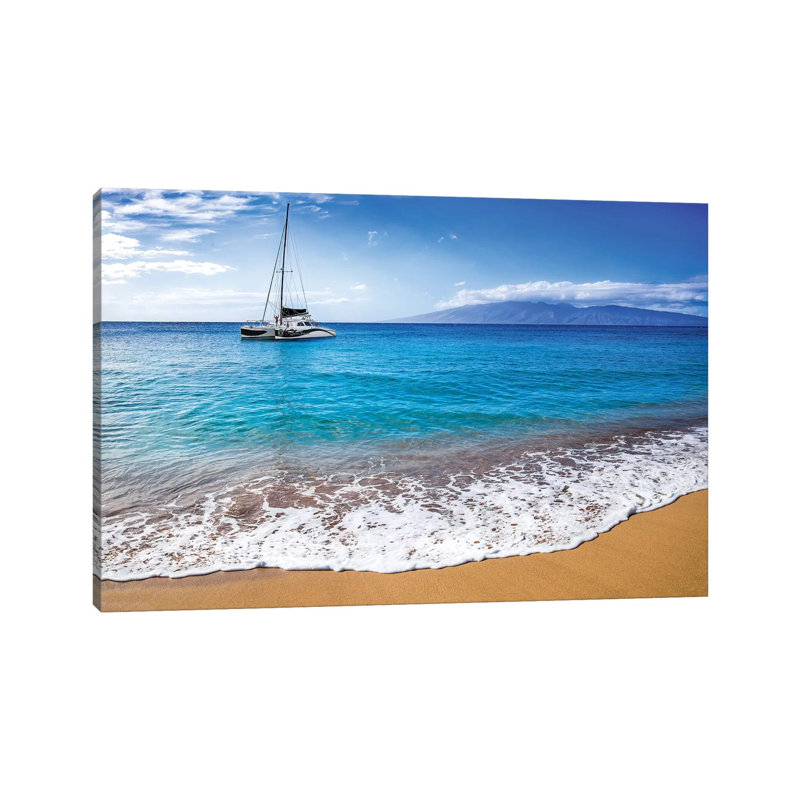 Sailing In Paradise by Jonathan Ross Photography - Wrapped Canvas Print, 20.32 cm H x 30.48 cm W