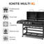 Tower 195.5cm W Wood Pellet Grill