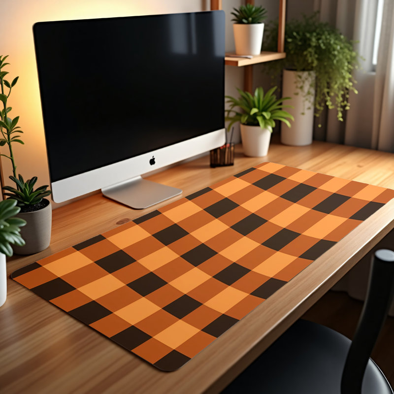 Polyester Desk Pad, 31.5x15.5