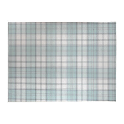 Bully Plaid Decorative Lightweight Office Mat