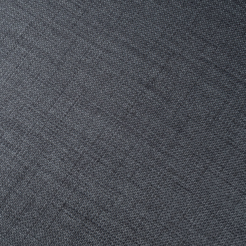 Chaise avec accoudoirs entièrement rembourrée Hama, Gris anthracite