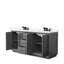 Meuble-lavabo double avec plateau Strada 72-92724163-92724164-98247900
