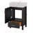Modern Bathroom Vanity With Ceramic Sink, Drawer-1273219936