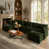 Chenille verte