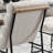 Boucle Channel Tufted Dining Chairs Set Of 2 With Metal & Wood Legs-124909027