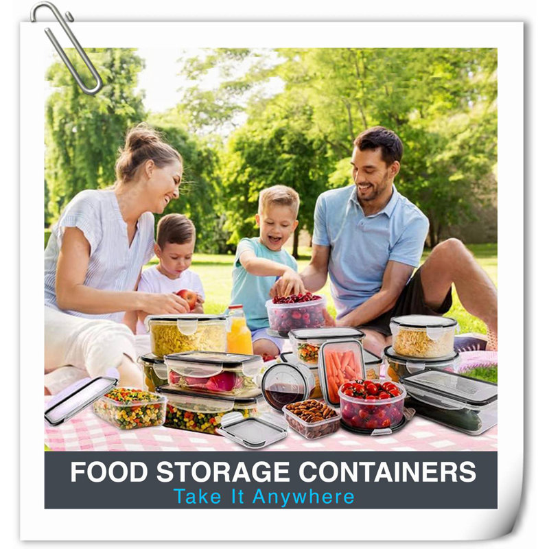 Ensemble de 60 contenants alimentaires Diren