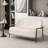 Megham Tufted Upholstered Sofa With Iron Legs-101922066