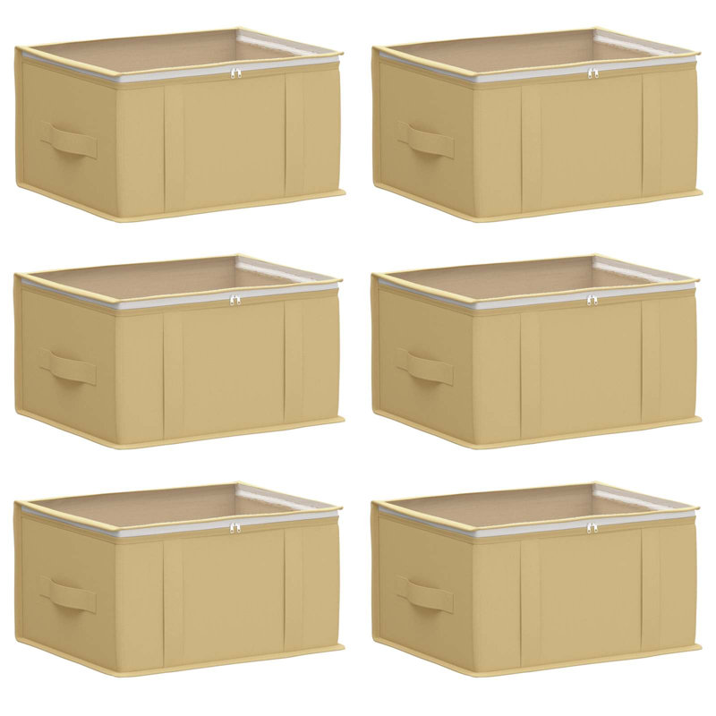 Rebrilliant Box, Cream, 23cm H x 43cm W x 34cm D