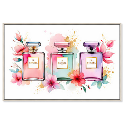 Trio de fragrances sur toile, Art Remedy