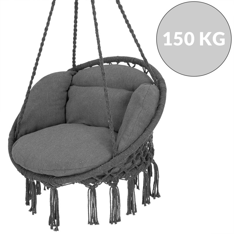 Soejima Hanging Chair, Anthracite