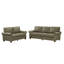 Canapé de salon avec canapé de rangement modulaire 2 + 3 en taupe