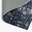 Tapis gris abstrait intérieur et extérieur-1437396861