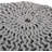 Yuny Knitted Cotton 20 X 20 Round Pouf