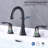 Bathroom faucet with 360 degree turn spout-115745185
