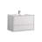 Trieu 35.5'' Single Bathroom Vanity with Acrylic Top-23265341