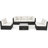 5 - Person Patio Conversation Set with Cushions-1713135373