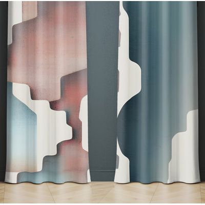 Alphonsine Semi Sheer Curtain Pair