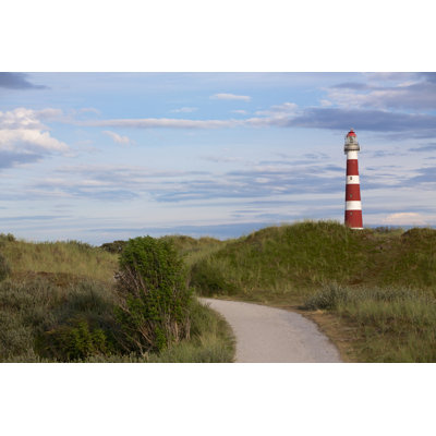 Bowker Lighthouse Ameland - Wrapped Canvas Print
