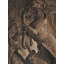 Sculpture Yali | Huile sur toile | Avec cadre