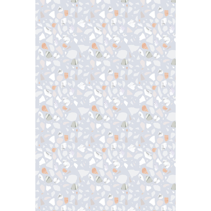 Avilyn Terrazo Grey Indoor/Outdoor Mat, Rectangle 133 x 200cm