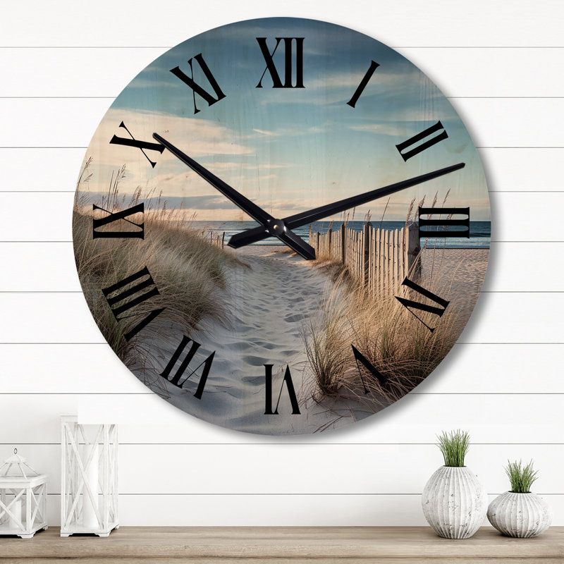 Horloge murale Nishal, Grand