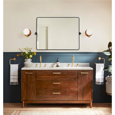 Beveled Pivoting Mirror