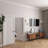 Newton Solid Core Primed Double Prehung French Door with Catch Ball and Satin Nickel Hinges-91296489