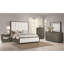 Commode 8 tiroirs Taupe