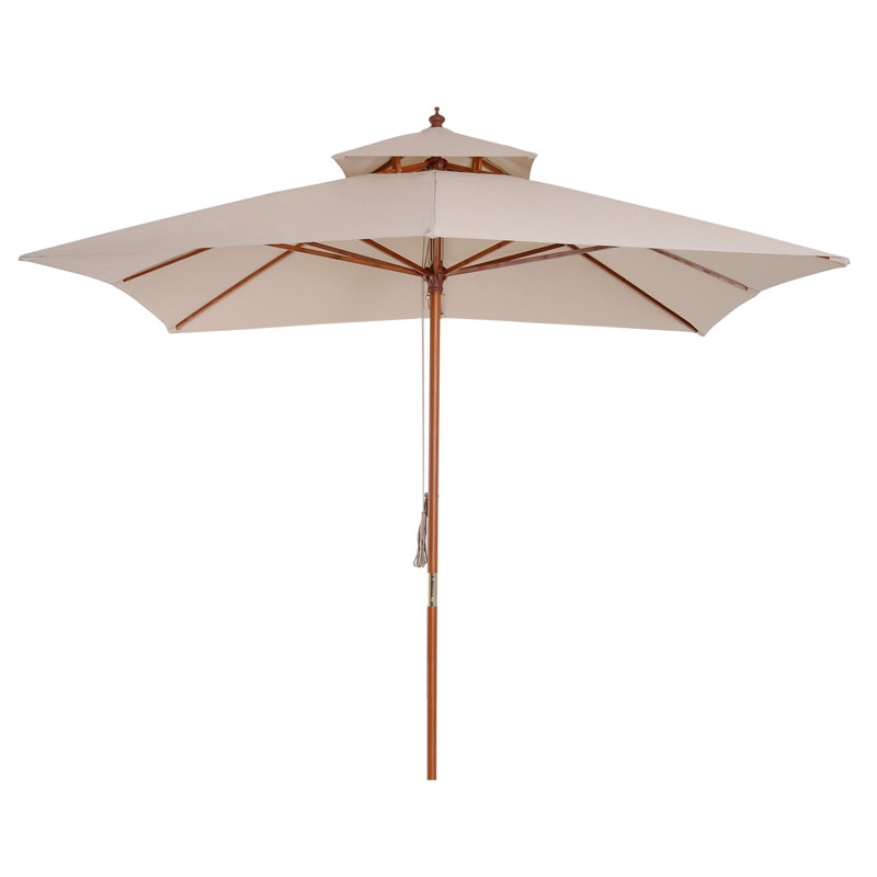 Parasol de marché carré 10' Audwin