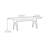Solid wood ash dining table-346229941