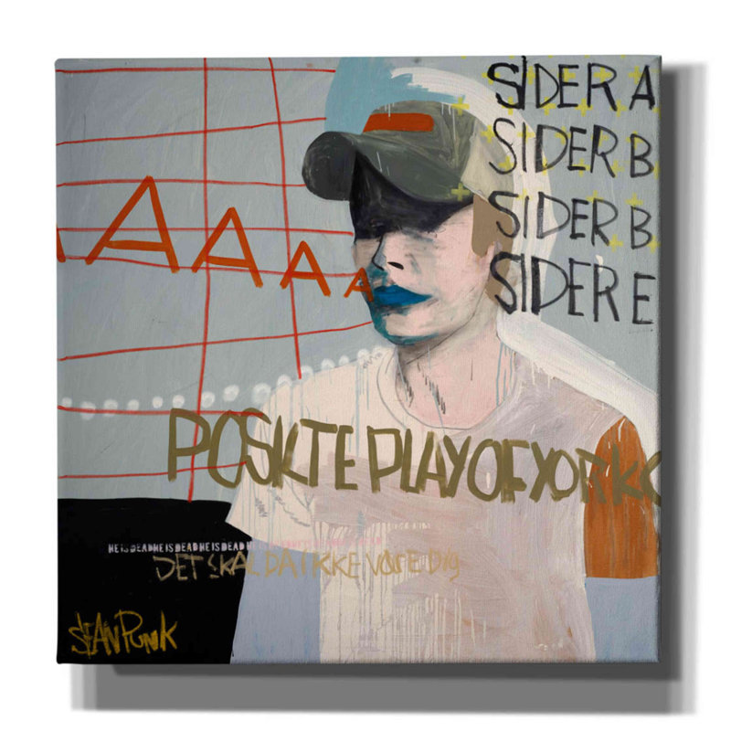 «Sider A» par Punk, H 26 po x l 26 po x P 1,5 po